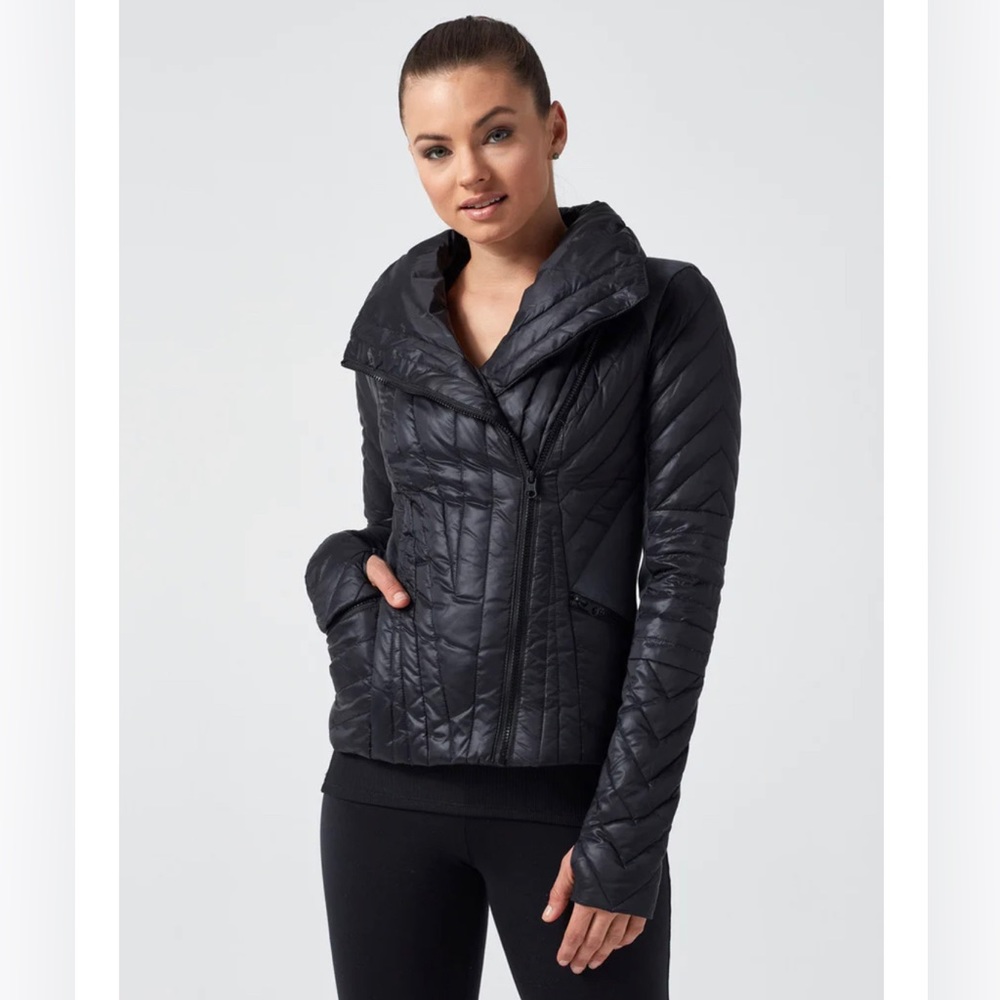 Blanc Noir Motion Panel Puffer dark green - Small